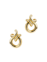 Load image into Gallery viewer, Rollo link earrings
