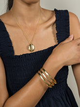 Load image into Gallery viewer, 25mm triple bar nomad cuff
