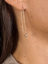 Load image into Gallery viewer, Rose cut diamond threaders
