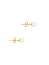 Load image into Gallery viewer, Medium akoya pearl studs
