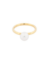Load image into Gallery viewer, Solitary pearl ring
