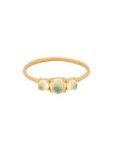 Load image into Gallery viewer, Rainbow moonstone nimbus ring
