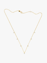 Load image into Gallery viewer, Diamond seven stone celestial necklace
