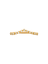 Load image into Gallery viewer, White diamond diadem ring
